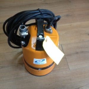 110v Sub Pump + hose (TO HIRE)